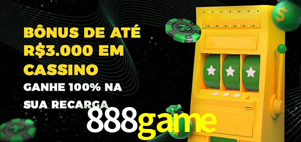 888game melhor bônus de depósito