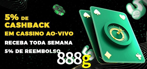 Promoções do cassino ao Vivo 888g